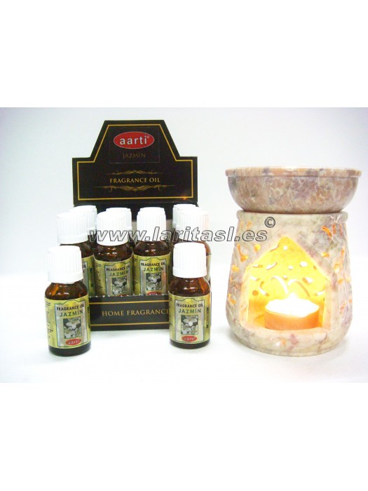 Oleo perfumado Aarti Jasmim 15ml (pack 12)